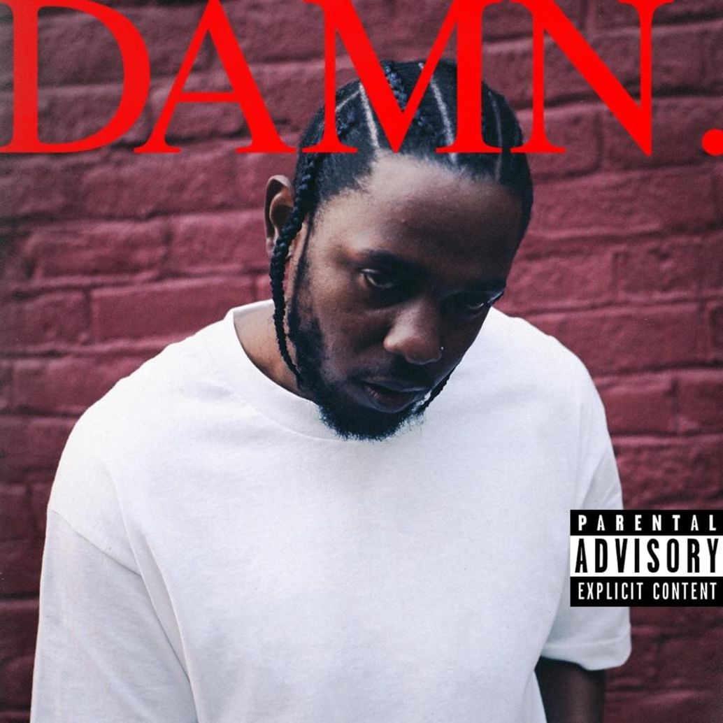 Album Title: DAMN. by: Kendrick Lamar